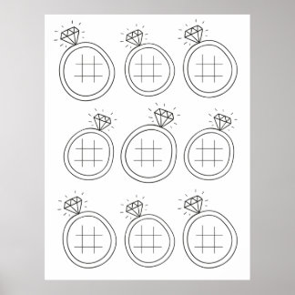 Poster Page d'activité de téléchargement du Tic Tac Toe d