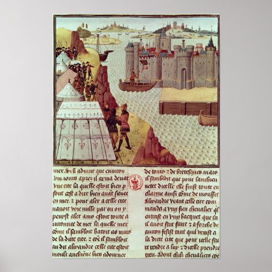 Poster Page de l'Histoire du Grand Alexandre (Devant)