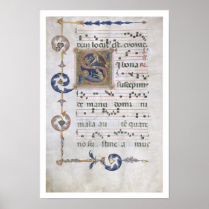 Poster Page de Mme 564 f.13v avec le département initial