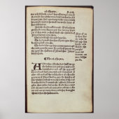 Poster Page de texte Ancien Testament (Devant)