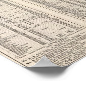 Poster Page de texte Chicago et North Western Line (Coin)