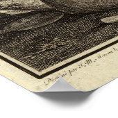 Poster Page de titre de l'Atlas de France (Coin)