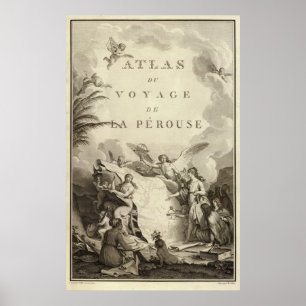 Poster Page de titre de l'Atlas de France