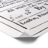 Poster Page de titre de l'édition anglaise (Coin)