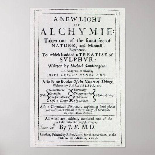 Poster Page de titre de l'édition anglaise (Devant)