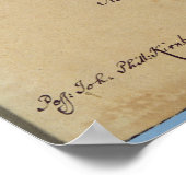 Poster Page de titre des Concertos de Brandebourg (Coin)