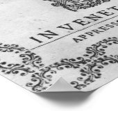 Poster Page de titre du 'Scherzi Musicali' (Coin)