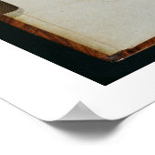 Poster Page de titre et frontispice portrait de l'auteur (Coin)