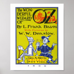 Poster Page de titre, illustration de couverture de livre