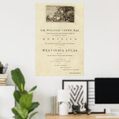 Poster Page dédiée à l'atlas de l'Inde occidentale (Bureau à domicile)