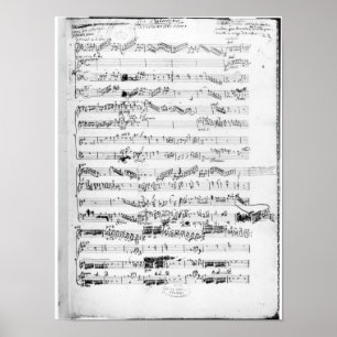 Poster Page d'ouverture de la partition des Paladins