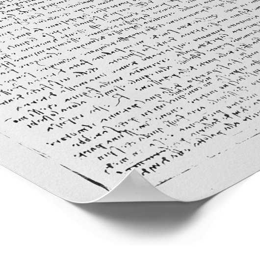 Poster Page du Codex Leicester, 1508-12 (Coin)