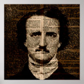 Poster Page du dictionnaire Edgar Allan Poe (Devant)