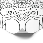 Poster Page Hello Spring : Coloration Plante (Coin)