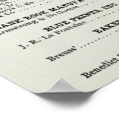 Poster Page Index des entreprises de Californie (Coin)