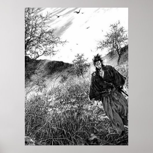 Poster Page manga oeuvre Vagabond (Devant)