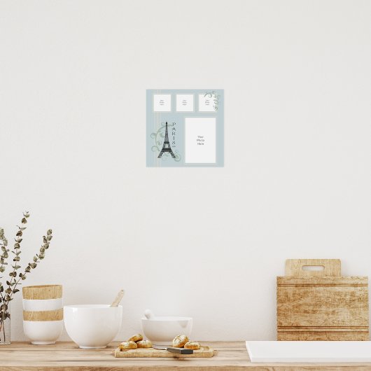 Poster Page Paris Vacances (Cuisine)