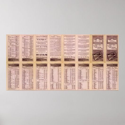 Poster Page Texte Itinéraire (Devant)