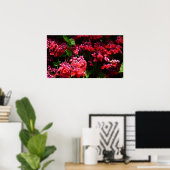 Poster Pagoda Flowers Colorful (Bureau à domicile)