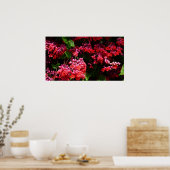 Poster Pagoda Flowers Colorful (Cuisine)