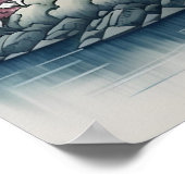 Poster Pagode et Paysage (Coin)