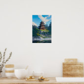 Poster Pagode majestueuse (Cuisine)