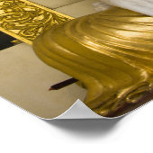 Poster Pagode Shwedagon (Paya), grand site de temple qui  (Coin)