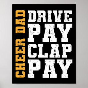 Poster Paiement du Clap de paiement pour papa Drive