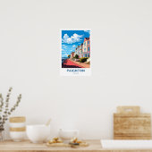 Poster Paignton England Travel Print (Cuisine)