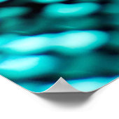 Poster Paillette vert foncé texture brillante (Coin)