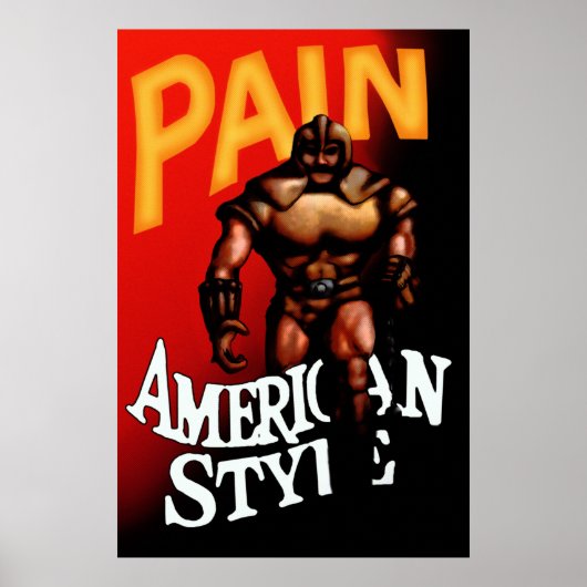 Poster Pain American Style ICS (Devant)