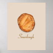 Poster Pain au levain (Devant)
