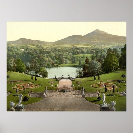 Poster Pain de sucre, comté de Wicklow, Irlande (Devant)