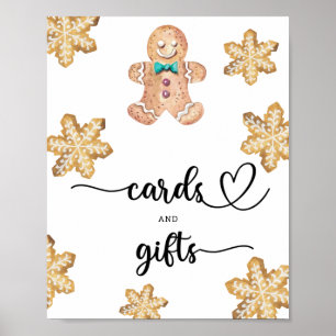 Poster Pain d'épice homme - cartes et cadeaux baby shower