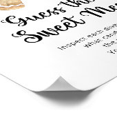 Poster Pain d'épices - devinez le gâchis doux (Coin)