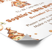 Poster Pain d'épices d'hiver Noël Cookie Time Capsule (Coin)