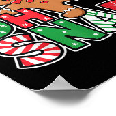 Poster Pain d'épices Homme Oh Snap Noël Funny Cookie Bak (Coin)