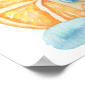 Poster Pain d'épices maison baby shower (Coin)