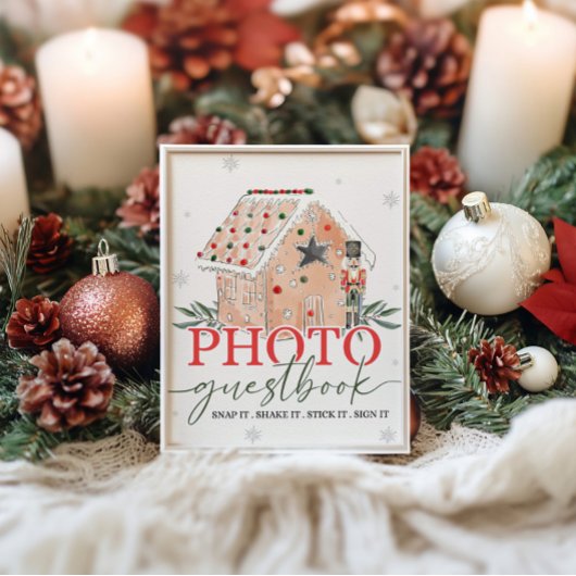 Poster Pain d'épices Maison Casse-noisette Guardier Panne