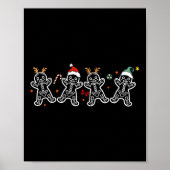 Poster Pain d'épices Squelette Noël Radiologie Shir Xray (Devant)