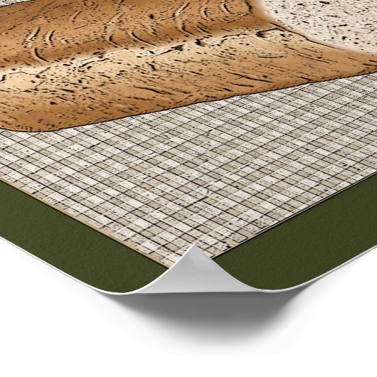 Poster Pain frais (Coin)