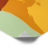 Poster Pain grillé tropical pour la future mariée (Coin)