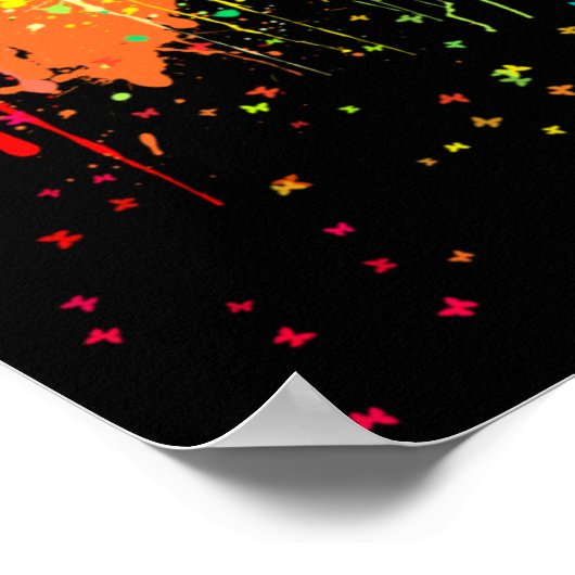 Poster Paint Splash (Coin)