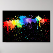 Poster Paint Splash (Devant)