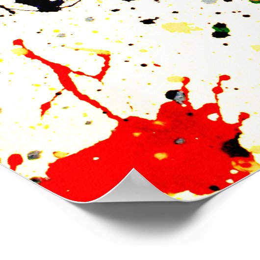 Poster Paint Splatter (Coin)