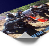 Poster Paintball : Team Omega Sector (Coin)