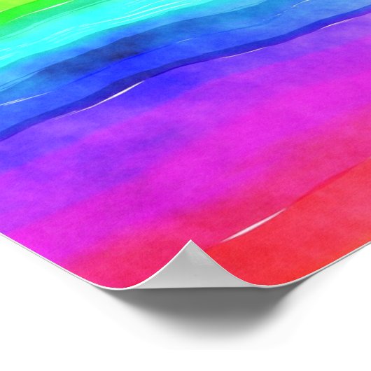 Poster Painted Rainbow (Coin)