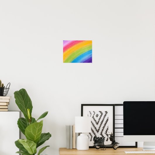 Poster Painted Rainbow (Bureau à domicile)