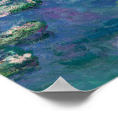 Poster Painting de Monet Water Lilie (Coin)