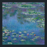 Poster Painting de Monet Water Lilie<br><div class="desc">Oscar-Claude Monet (14 novembre 1840 - 5 décembre 1926) fut peintre français et fondateur du style impressionniste français de la peinture. Le terme "impressionnisme" est dérivé du titre d'une de ses peintures. Ce tableau est Water Lys.</div>